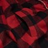 EXTRAORDINARY Shirring Check Shirt Red