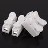 20-200Pc Fast Terminal Block for Cable Terminals Screwless Quick Electrical Connectors Reusable Spring Wire Connector 2 Pin Push