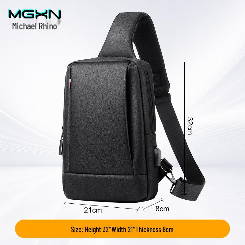 High-End Crossbody Bag: Trendy, Lightweight Chest Bag for Men & Women - Perfect for Travel and Commuting