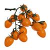 Lifelike Artificial Cherry Tomatoes 12 Pieces for Home Kitchen Decor Party Holiday Display Fake Fruit Ornament Photography