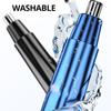 2 In 1 Nose Hair Trimmer USB Rechargeable Men Electric Hair Removal Nose Ear Hair Clipper Razor Epilator Women