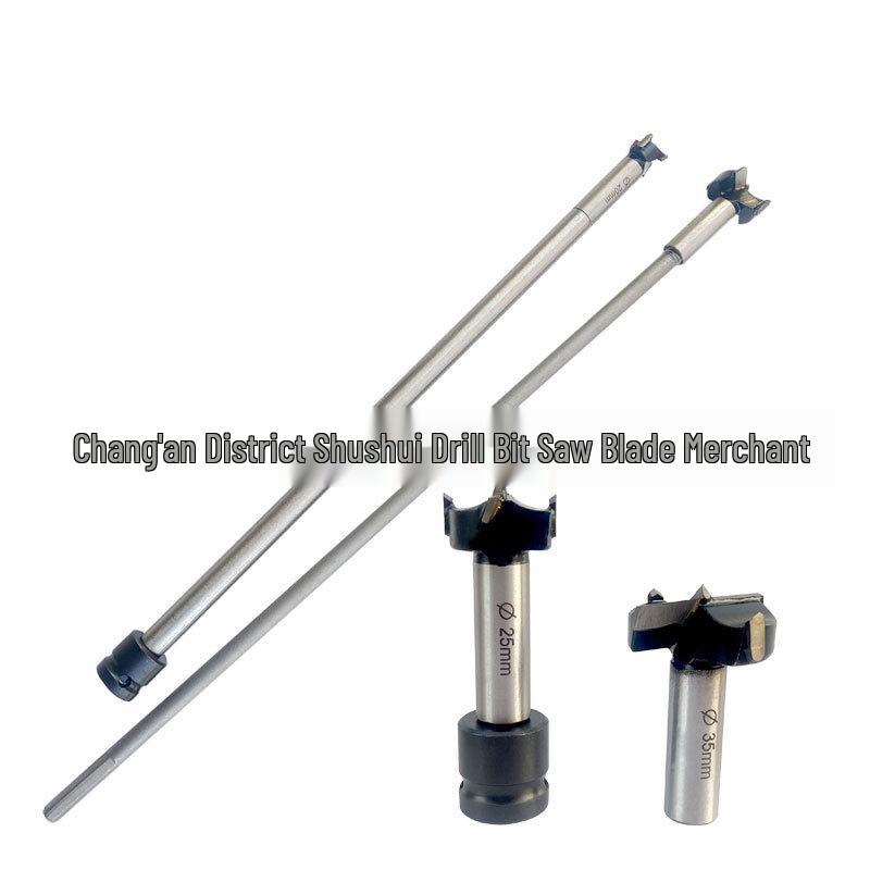 M10 Internal Thread Woodworking Electric Wrench Drill Bit Extension Rod for Concrete Opener