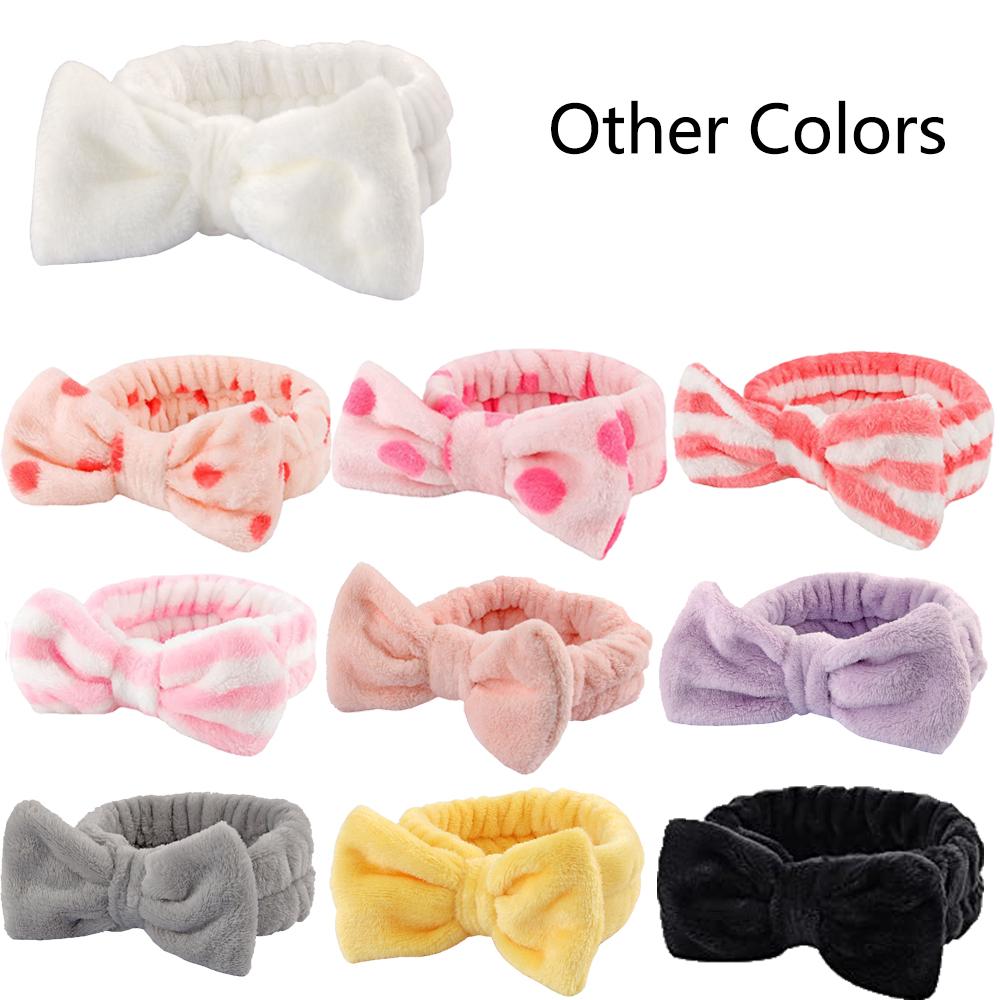 6 Pcs Face Wash Headband and Wristband Set for Yoga Sports Make Up Shower