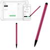 Stylus Pen Capacitive Dual Function Metal Pole Multipurpose Touch Screen Pen for iPhone