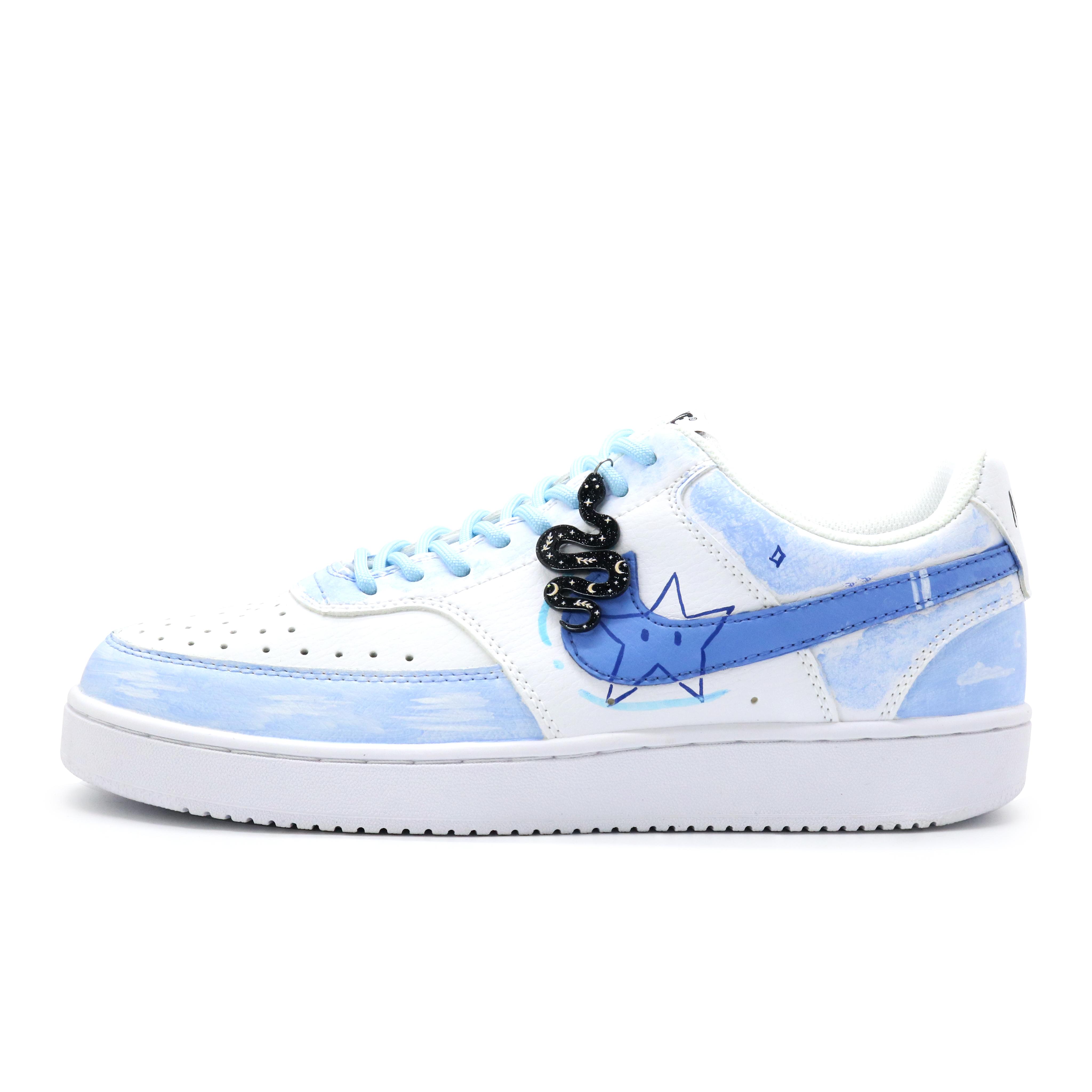 

Nike Court Vision 1 Fresh Look Seven, Horse Year, Passionate Summer Pu Low top Skateboard Shoes Unisex Blue DH2987-101(team1925) 40
