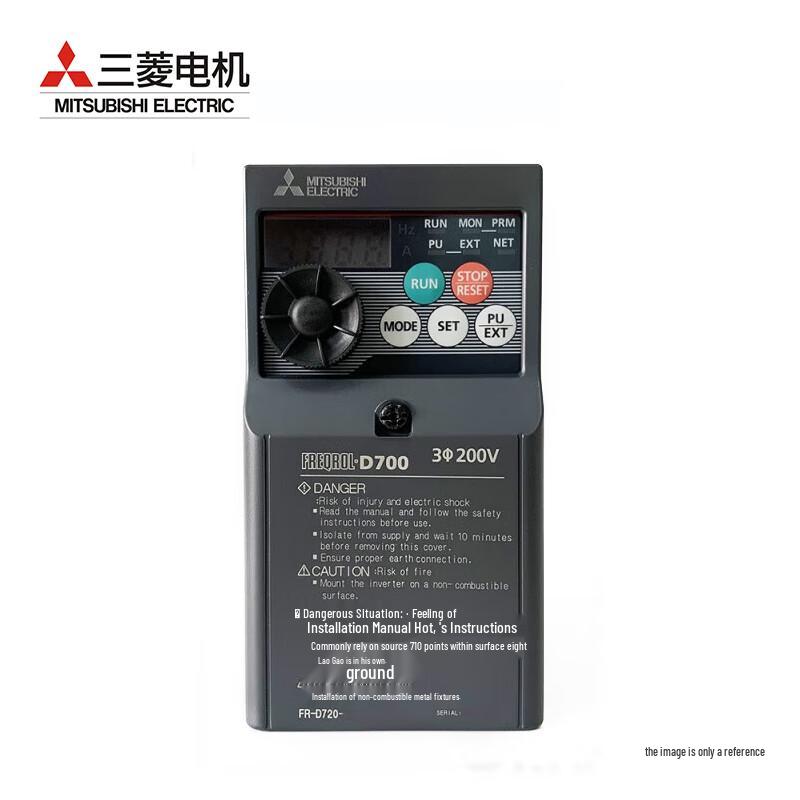 Mitsubishi Electric FR-D720 General Purpose Inverter, 0.4kW