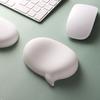 Slip designs Wrist Cushion Set Made Of Silicone And PU Leather For Enhanced Stability And Comfort During Desk Use.