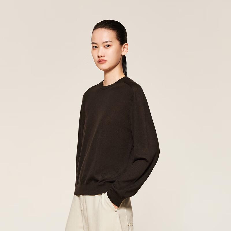 LESS 2024 Winter Cashmere Pullover Sweater