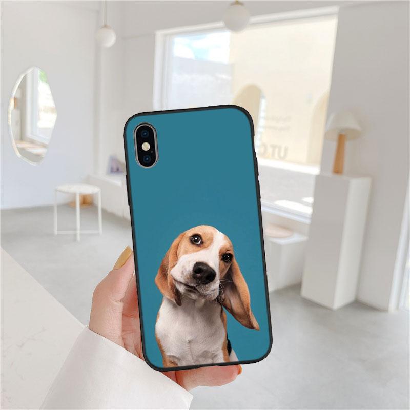 LO14 Beagle Dog Soft Shell Phone Case for Redmi Note 10 11 12 Pro Max 10S 10C 10T 11A 11S 12S 12C