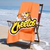Ultra-Soft Beach Towel with Cheetos Theme,Ideal for Pool - Camping, Diving - Perfect Travel Essential, Vibrant Beach Towel.