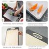 304 Stainless Steel Cutting Board Household Kitchen Food Double-Sided Cutting Board for Cutting Fruit Vegetable Chopping Board
