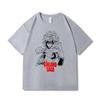 Vinland Saga Ice Sea War T-Shirt Short Sleeve Unisex Retro Street Style Anime Print Breathable Cotton Summer Top for Men Women