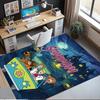 Scooby-Doo Printed Carpet Rug for Office Chair Living Room Bedroom Kitchen Room Decor Gifts