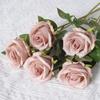 Artificial Flowers Fake Rose Bouquet Vases Home Decoration Accessories Wedding Plants Bridal Clearance Floristics Diy Gift Cheap
