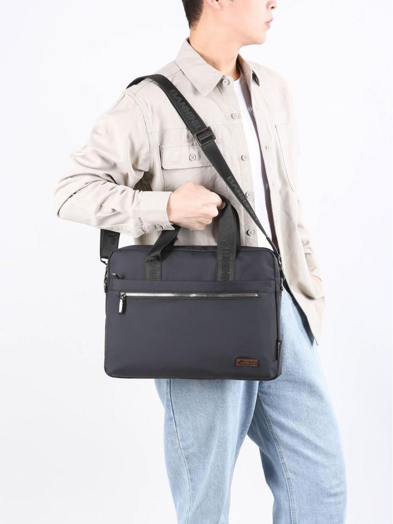 Lightweight Business Briefcase Crossbody Bag – Large Capacity Laptop Bag for Work & Travel