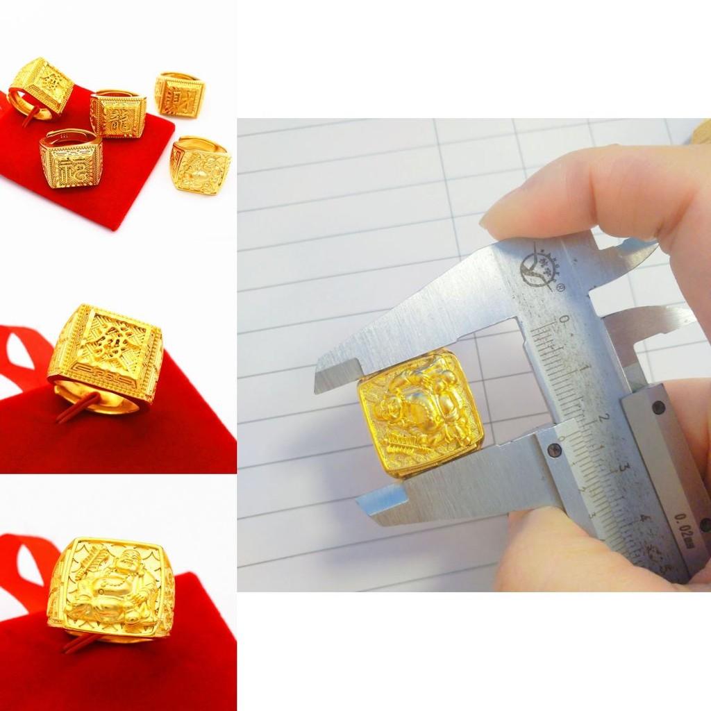 Bold And Fashionable Gold Plated Dragon Symbol Ring Perfect For Trendy Men