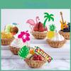 Coconut Pineapple Flamingo Guitar Pattern Confetti Birthday Decoration Party