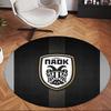 Paok (5) Round Office Rug Decorative Floor Rug for Office Bedroom Living Room and Home Space