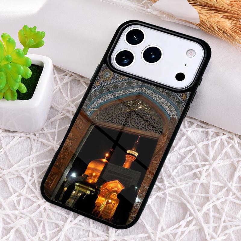 Mecca Imam Ali Islamic Shia Holy Shockproof Phone Case for iPhone 17 Air 16e 15 11 12 14 13 Pro Max Cover Coque