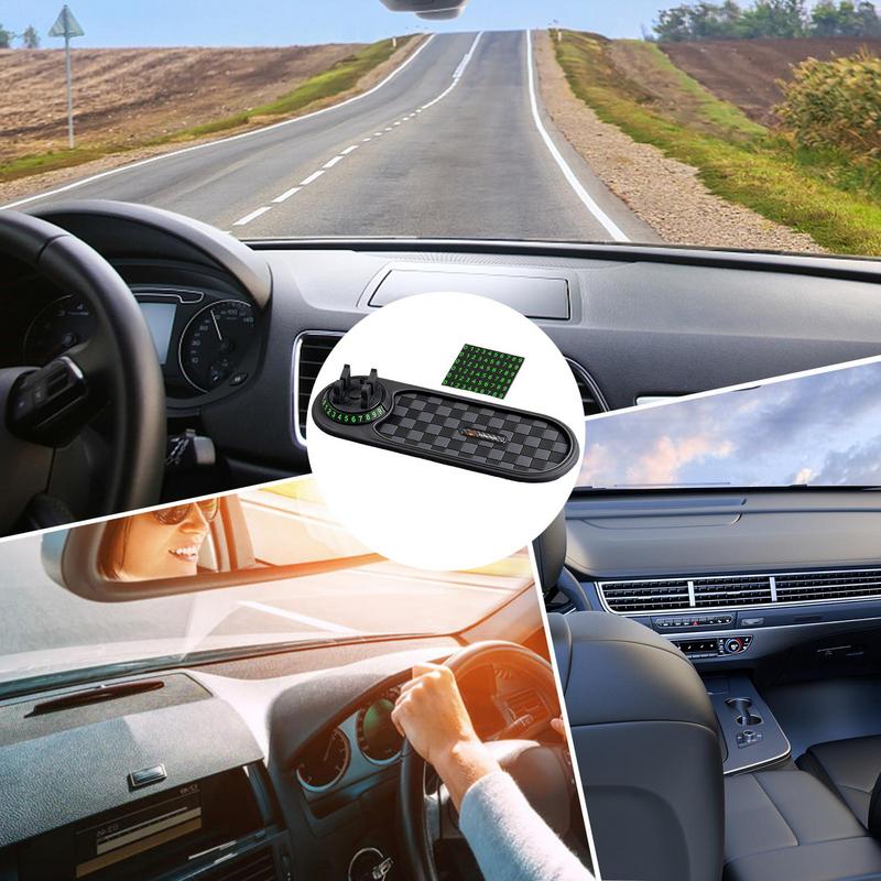2 In 1 Dashboard Anti Slip Mat 360 Degree Rotation Dashboard Phone Holder Car Dashboard Anti Slip Mat Car Interior Accessories