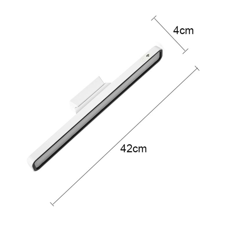 LED Desk Lamp USB Rechargeable Light Stepless Dimming Table Lamp Hanging Magnetic Bedroom Table Reading Rechargeable Night Light