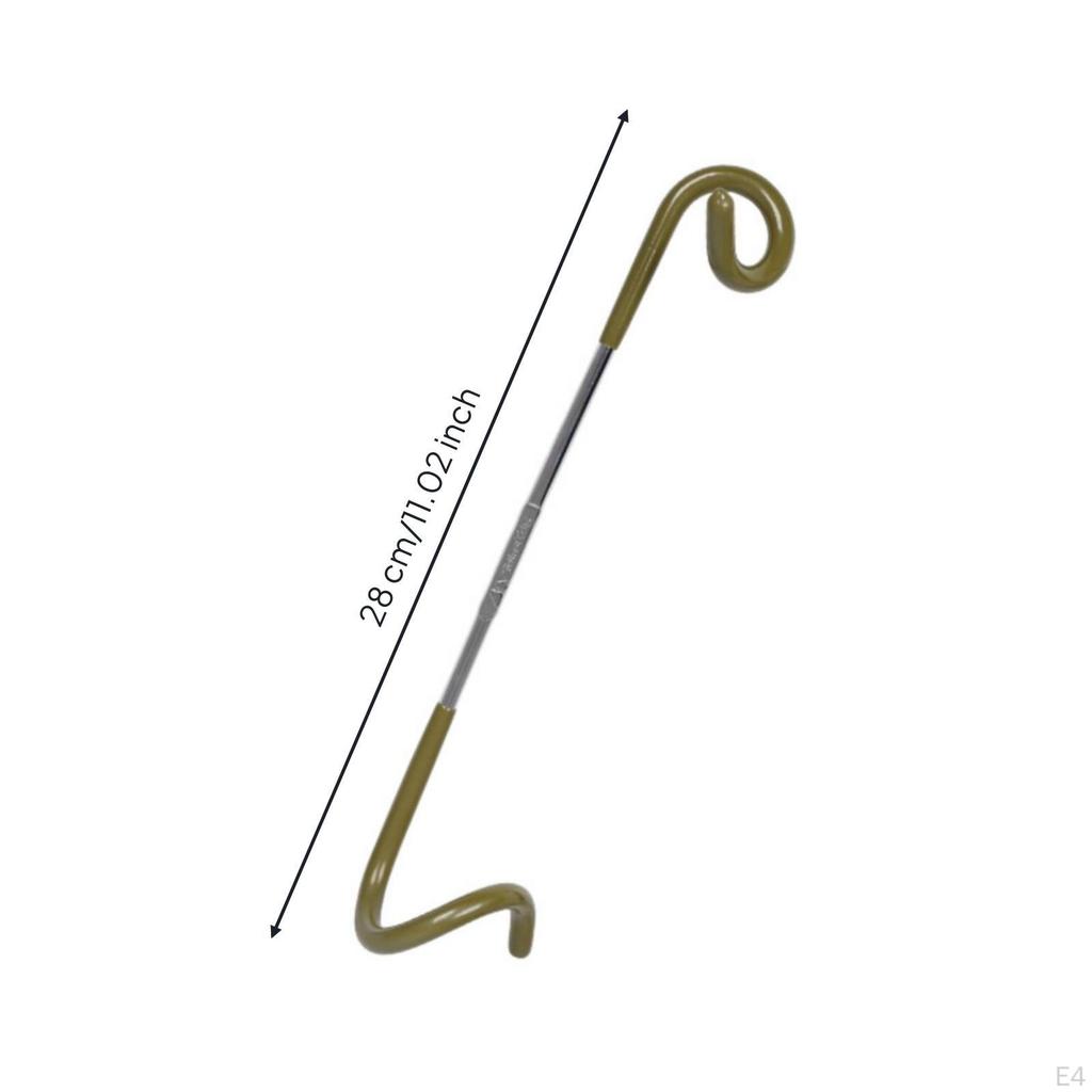 Camping Lantern Hanger Stainless Steel Portable PigTail Hook for Campers,