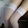 Elegant Lace High-Top Thigh-High Stockings - Sexy European and American Style with Tear-Away Feature