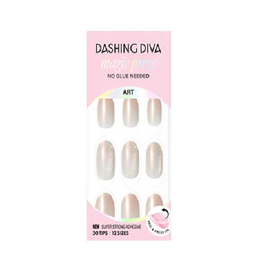 

DASHING DIVA Magic Press Ногти/Педи 62 типа Pearly Gold