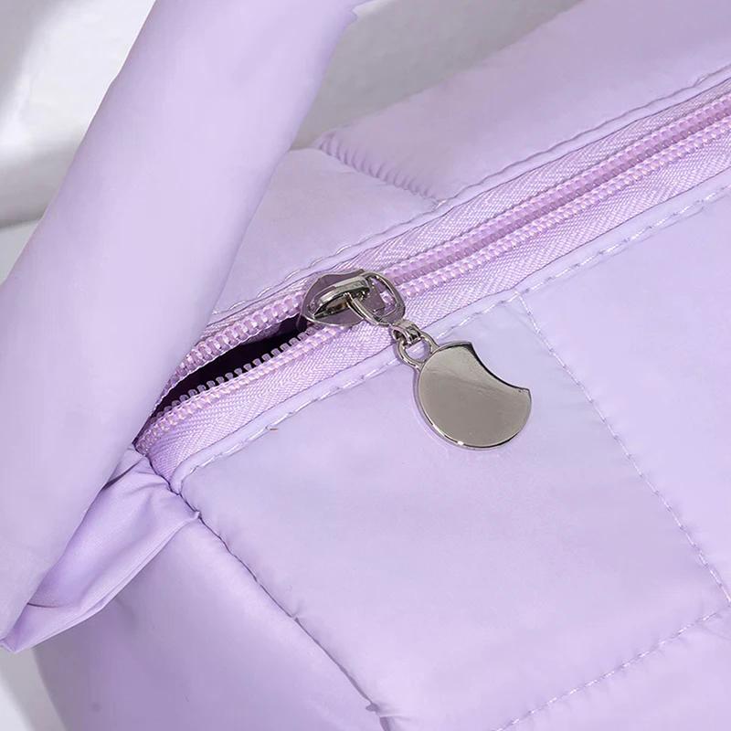 Fashionable Large Capacity Square Handbag Style Makeup Bag Travel Cosmetic Bag Waterproof Polyester Women's Toiletry Bag