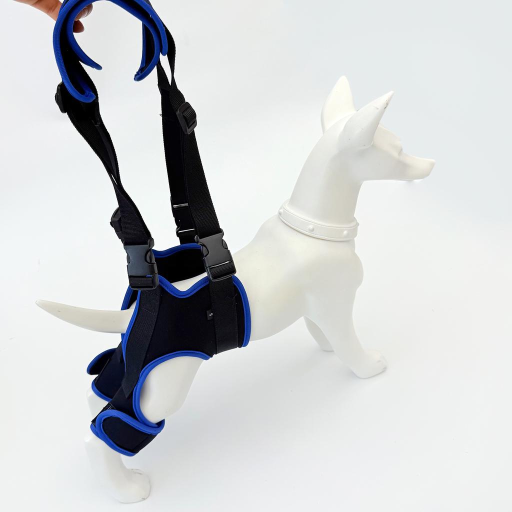 Dog Hind Leg Auxiliary Harness Senior Dogs Rehabilitation Assist Strap Adjustable Breathable Injured Dogs Lifting Strap