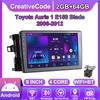 Android Car-Play Car Radio For Toyota Auris 1 E150 Blade 2006-2012 Multimedia Player Head Unit Stereo GPS Navigation BT WIFI,2+64GB