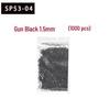 1000-Pack Gold & Silver Flat-Bottomed Steel Beads: Japanese Mini DIY Nail Art Rivets