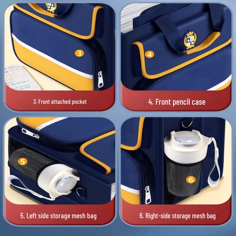 Multi-layer Large Capacity Student Tutoring Bag