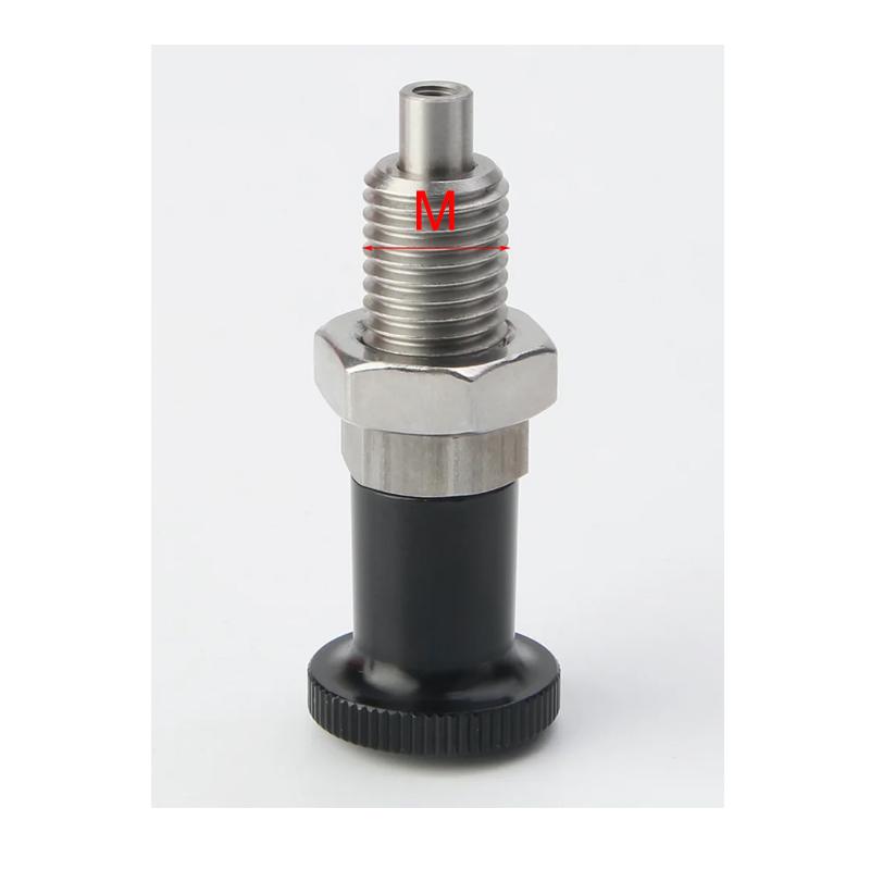 Factory Stocks Carbon Steel/Stainless Steel Index Plunger Manual Telescopic Reset Indexing Pin Internal Thread Locating Pin