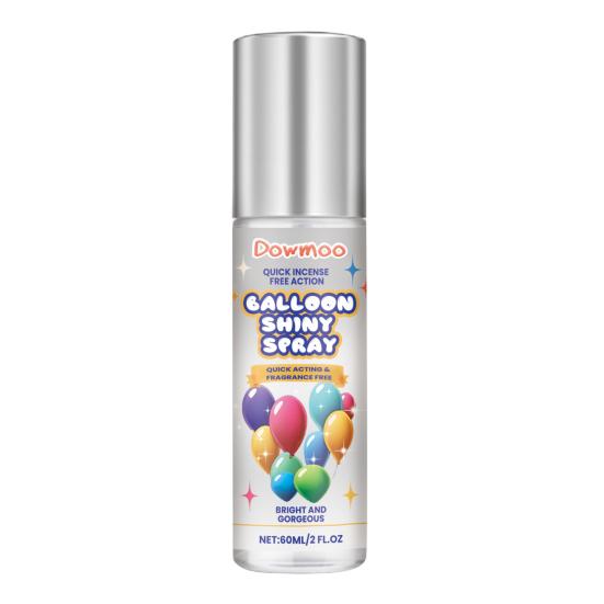 

Balloon Shiny Spray 60ml Brightener Spray for Latex Balloons Easy to Use Balloon Shine Spray for Lasting Gloss Finish 60ML