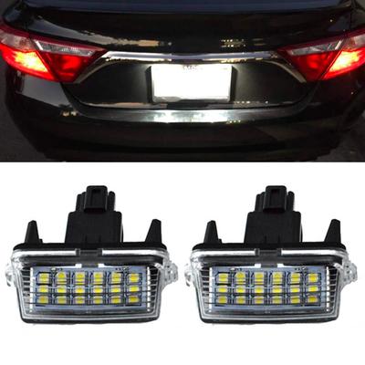 LED License Lamp, License Lamp, 80 Series, Noah/Voxy/Esquire Hybrid Compatible, NHP10 Aqua/AVV50 Camry/AZK10 SAI Rhinoceros, Late Set of 2