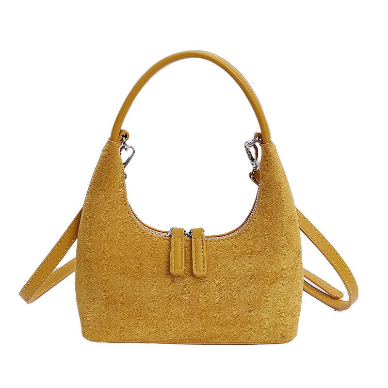 

New Autumn/Winter Retro Fashion Crossbody Handbag - Versatile Textured Shoulder Bag жёлтый