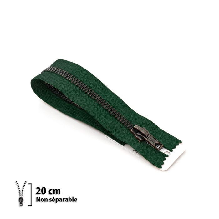 Z14 Zipper - Brass Non-separable 6mm - 20 Cm
