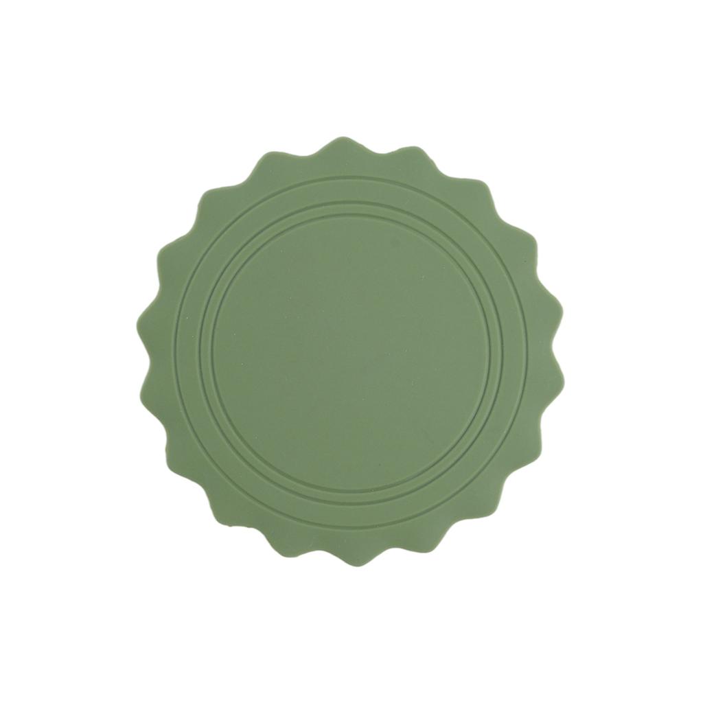 Silicone Tea Cup Mat Bowl Mat Dining Table Insulation Mat Vegetable Dish Mat Home Dining Mat High-end Anti Scalding Clay Pot Mat