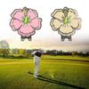Magnetic Golf Ball Mark Flower Shaped Golf Hat Marker Outdoor Sports Golf Cap Clip  Golf Lovers