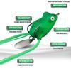 Topwater Frog Lures Set Realistic Appearance Sharp Hook Design Frog Artificial Soft Baits Freshwater Simulated Frog Lures