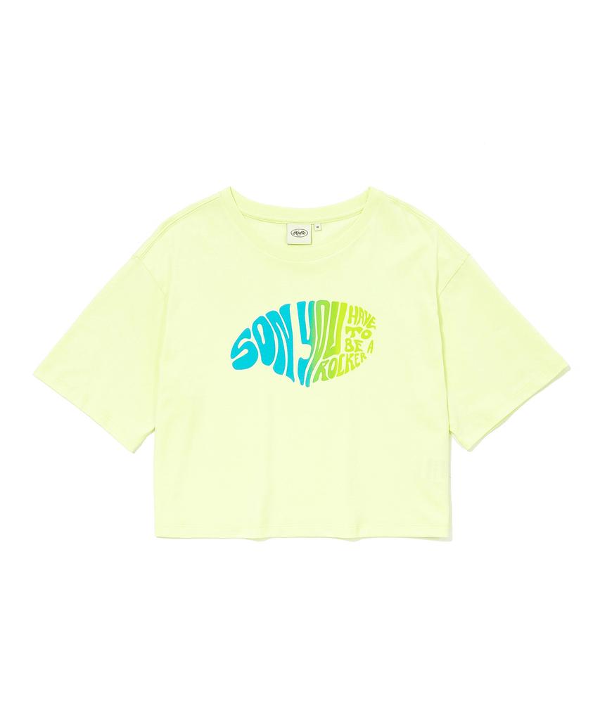 KULTE Gradation Women T-Shirt Yellow