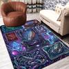 Cybernetic Scorpion Evolution Pattern Rug Floor Mat for Living Room or Bedroom Soft and Comfortable Carpet a Gift for Birthday and Holiday.