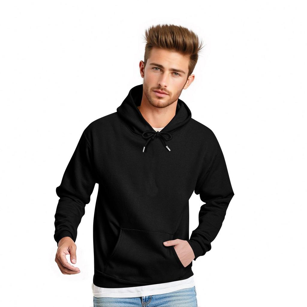 Men's Fashion Loose Sweatshirt Casual Daily Long Sleeve Color Top