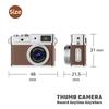 Retro Digital Camera - 1080P Video Recorder, LED Fill Light, 0.96-Inch IPS Screen, Portable Video Cam