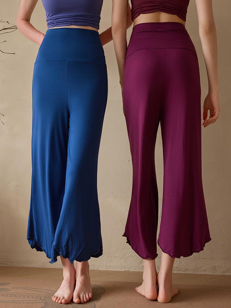 Air Loose Yoga Pants - Spring/Summer Wide Leg Style for Meditation & Pilates.