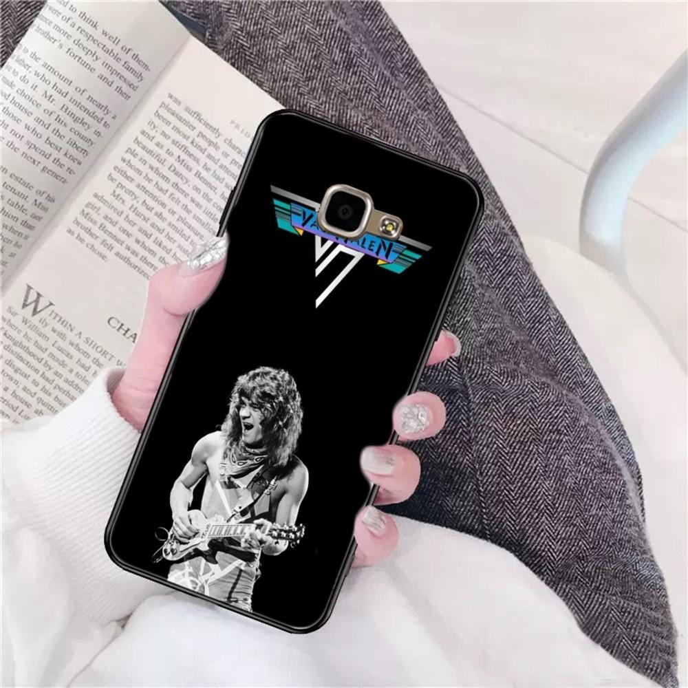 E-Eddie Van Halen Graphic Guitar Phone Case For Samsung A 10 11 12 13 20 21 22 30 31 32 40 51 52 53 70 71 72 73 91 13 Shell