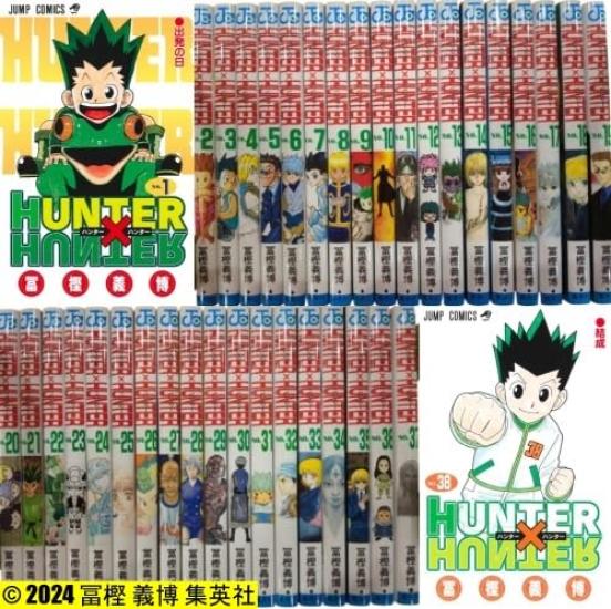 Hunter x Hunter Полный комплект томов Манга 1-38 [Последний том]