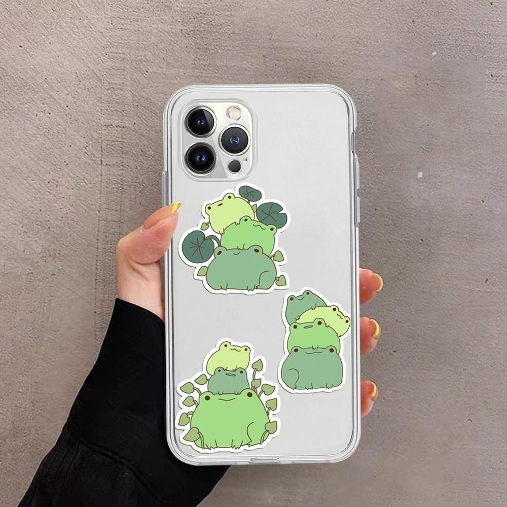 Frog cartoon drawing Phone Case For iPhone 15 13 14 Pro Max XS XR 12 11 Pro 13 Mini 6 7 8 Plus Soft Clear Back Cover