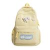 Schoolbag1011 new ins student versatile simple backpack backpack cute girl college student design waterproof schoolbag